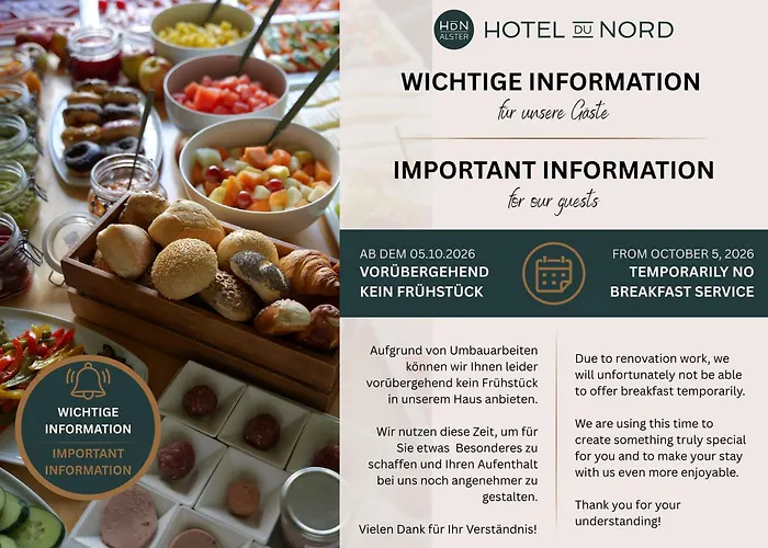Hotel Du Nord Alster - Auf Der Uhlenhorst - Self Check-In Hamburg